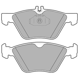 Слика на плочки DELPHI LP1589 за Mercedes CLK (c208) 230 Kompressor (208.348) - 197 коњи бензин