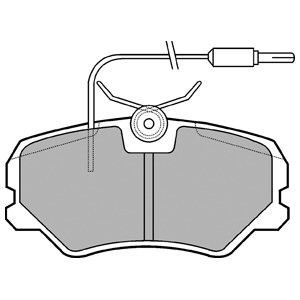 Слика на плочки DELPHI LP1606 за Peugeot 306 Estate 2.0 - 132 коњи бензин