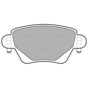 Слика на плочки DELPHI LP1682 за Ford Mondeo 3 Clipper (BWY) 2.5 V6 24V - 170 коњи бензин