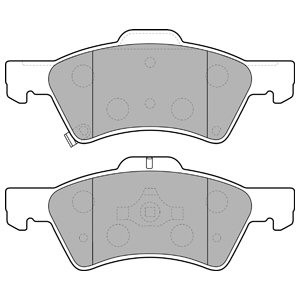 Слика на плочки DELPHI LP1693 за Dodge Caravan 3 RG 3.3 - 179 коњи бензин