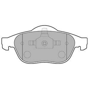 Слика на плочки DELPHI LP1708 за Renault Laguna 2 (BG0-1) 1.8 16V (BG0B, BG0M) - 120 коњи бензин