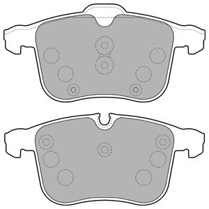 Слика на плочки DELPHI LP1783 за Opel Signum 3.2 V6 - 211 коњи бензин