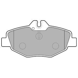 Слика на плочки DELPHI LP1791 за Mercedes E-class Estate (s211) E 270 T CDI (211.216) - 177 коњи дизел