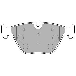 Слика на плочки DELPHI LP1794 за BMW 5 Touring E61 530 xi - 258 коњи бензин