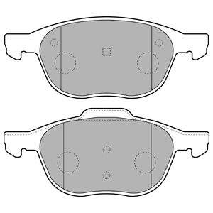 Слика на плочки DELPHI LP1869 за Ford Focus 3 Hatchback 1.6 Ti - 120 коњи бензин