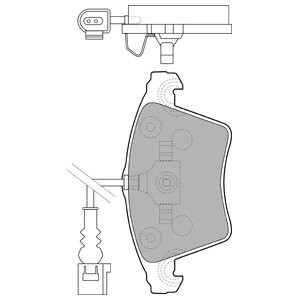 Слика на плочки DELPHI LP1913 за VW Transporter 6 Box (SGA, SGH) 2.0 TDI - 84 коњи дизел