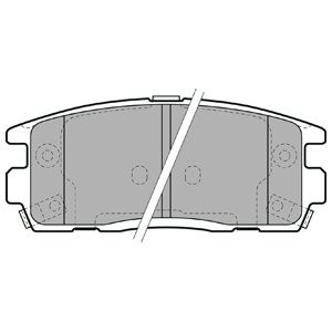 Слика на плочки DELPHI LP1988 за CHEVROLET CAPTIVA C100,C140 2.0 D - 126 коњи дизел