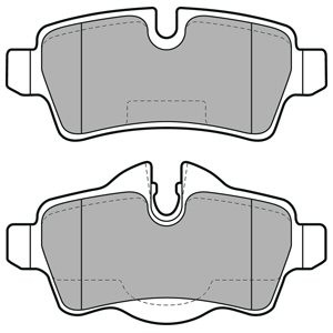 Слика на плочки DELPHI LP2022 за Mini Convertible (R57) Cooper - 116 коњи бензин