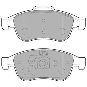 Слика на плочки DELPHI LP2152 за Dacia Duster 1.5 dCi - 110 коњи дизел