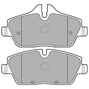 Слика на плочки DELPHI LP2186 за Mini Convertible (R57) Cooper - 116 коњи бензин