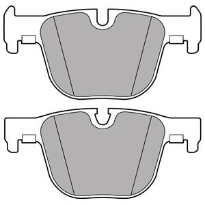 Слика на плочки DELPHI LP2494 за BMW 3 Sedan F30 F35 F80 335 d xDrive - 313 коњи дизел