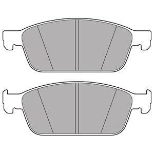 Слика на плочки DELPHI LP2495 за Ford Focus 3 Hatchback 2.0 ST - 250 коњи бензин