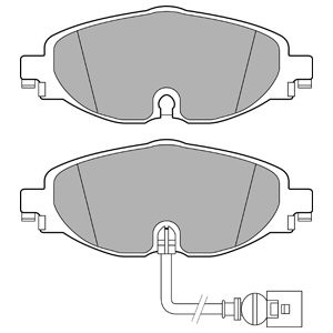 Слика на плочки DELPHI LP2698 за Audi A3 Sedan (8VS) 1.5 TFSI - 150 коњи бензин