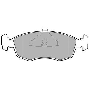 Слика на плочки DELPHI LP587 за Ford Granada MK 3 Estate (gge) 2.5 TD - 92 коњи дизел