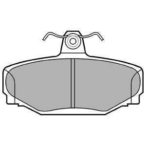 Слика на плочки DELPHI LP637 за Volvo S70 Saloon (P80) 2.0 Turbo - 226 коњи бензин