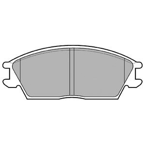 Слика на плочки DELPHI LP704 за Hyundai Excel (X-2) 1.5 - 72 коњи бензин