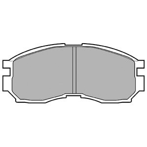 Слика на плочки DELPHI LP803 за Mitsubishi Chariot (N3 W,N4 W) 1.8  (N31W) - 122 коњи бензин