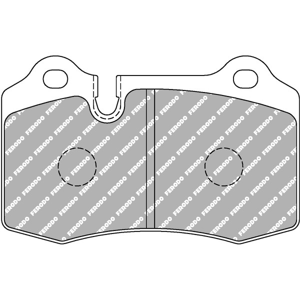 Слика на плочки FERODO RACING FCP1348W за Jaguar XJ (NAW,NBW) 8 3.2 - 237 коњи бензин