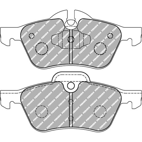 Слика на плочки FERODO RACING FCP1499H за Mini Convertible (R52) One - 90 коњи бензин