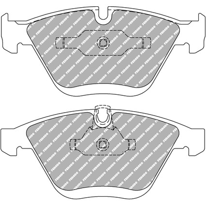 Слика на плочки FERODO RACING FCP1628H за BMW 3 Coupe E92 330 d - 231 коњи дизел