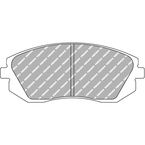 Слика на плочки FERODO RACING FCP1639H за Subaru Legacy 4 2.0 R - 150 коњи бензин