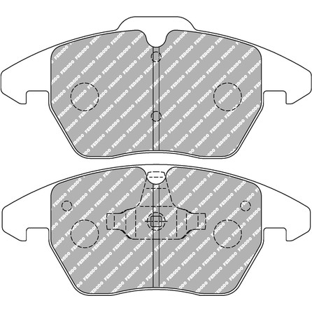 Слика на плочки FERODO RACING FCP1641H за Audi A1 Sportback (8XA) 1.4 TFSI - 150 коњи бензин