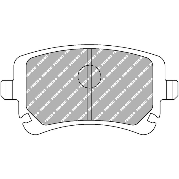 Слика на плочки FERODO RACING FCP1655H за Audi A6 Avant (4F5, C6) 2.7 TDI - 163 коњи дизел