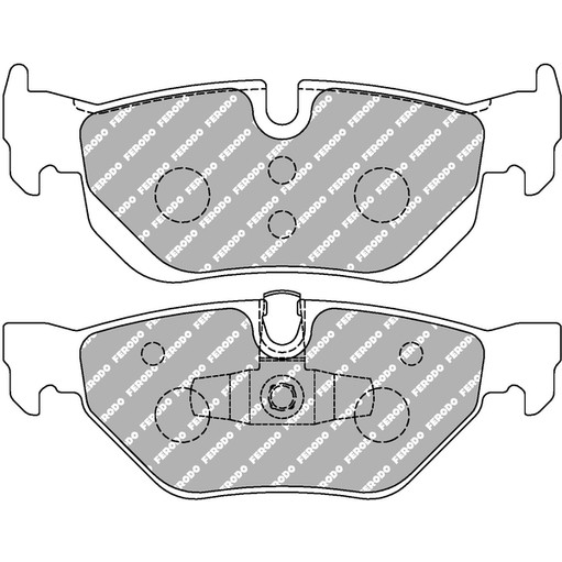 Слика на плочки FERODO RACING FCP1807H за BMW 1 Cabrio E88 120 d - 197 коњи дизел