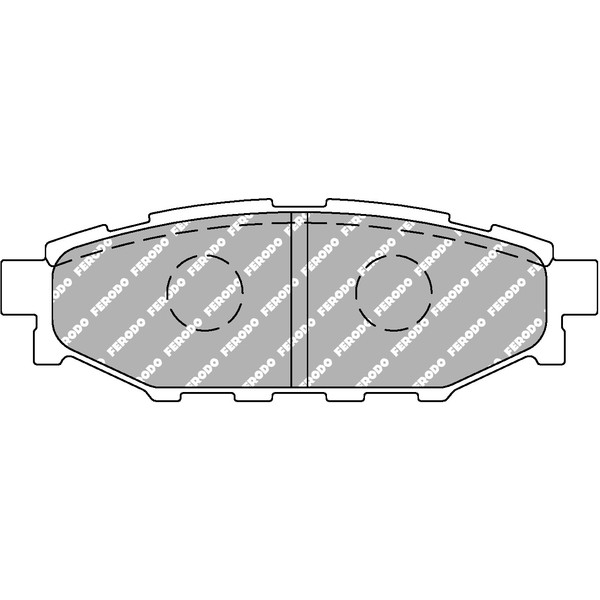 Слика на плочки FERODO RACING FCP1947H за Subaru Legacy 4 Wagon (B13) 2.0 AWD - 138 коњи бензин