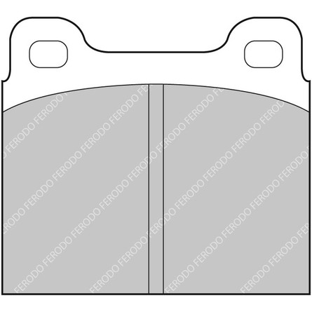 Слика на плочки FERODO RACING FCP2H за Volvo 260 Estate (P265) 2.7 - 140 коњи бензин