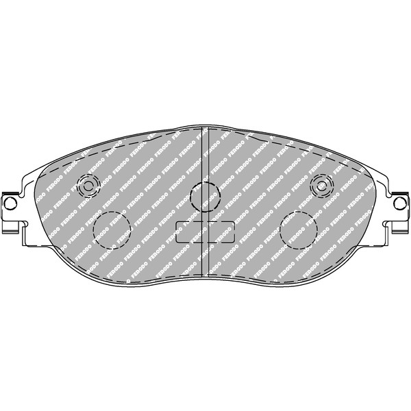 Слика на плочки FERODO RACING FCP4425H за VW Passat 7 Variant (365) 2.0 TSI 4motion - 210 коњи бензин