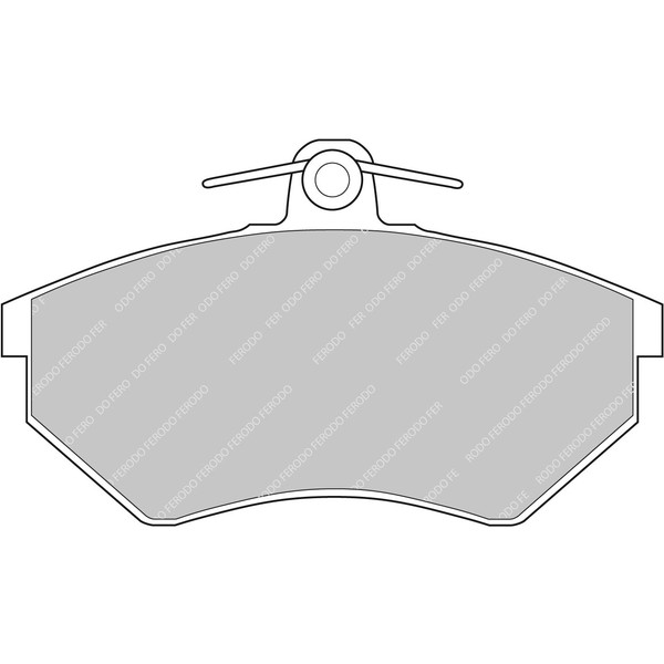 Слика на плочки FERODO RACING FCP774H за VW Golf 3 Cabriolet (1E7) 1.6 - 101 коњи бензин