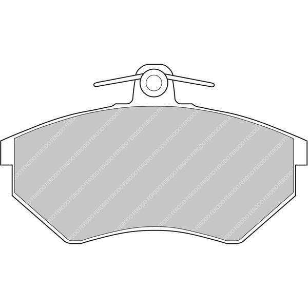 Слика на плочки FERODO RACING FCP775H за Audi 80 Sedan (89, 89Q, 8A, B3) 2.0 E - 113 коњи бензин