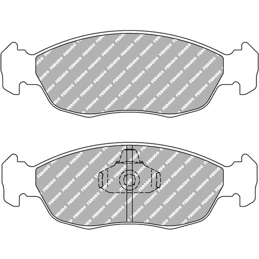 Слика на плочки FERODO RACING FCP876H за Citroen Saxo S0,S1 1.4 VTS - 75 коњи бензин