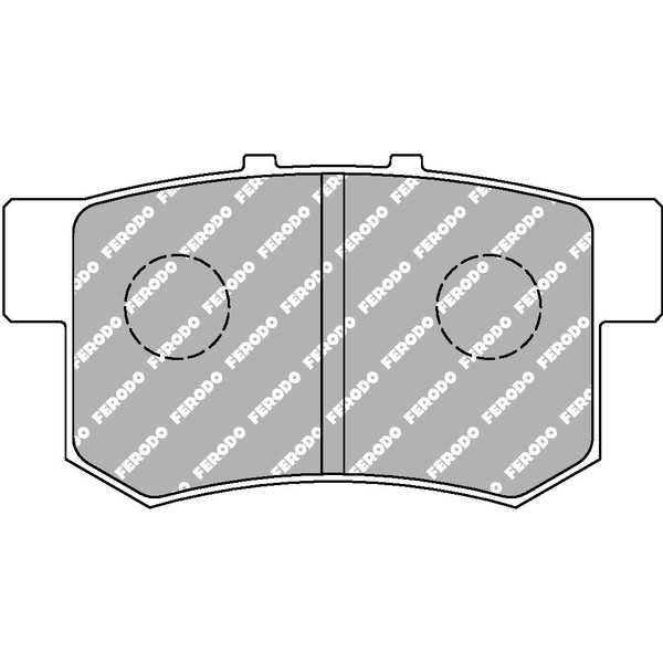 Слика на плочки FERODO RACING FCP956H за Honda Civic 8 Saloon (FD) 1.6 - 125 коњи бензин