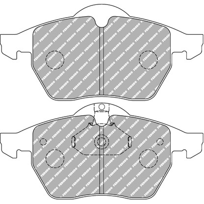 Слика на плочки FERODO RACING FDS1068 за Opel Vectra B Estate 1.8 i 16V - 125 коњи бензин
