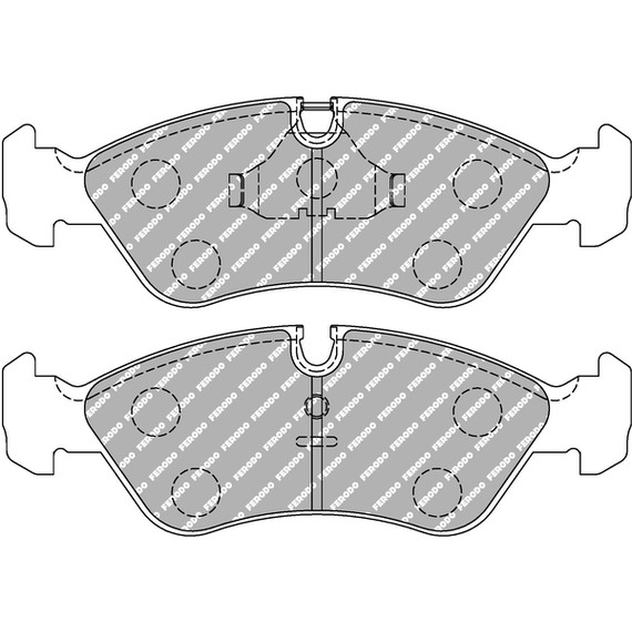 Слика на плочки FERODO RACING FDS584 за Opel Astra F Estate 1.8 i 16V - 125 коњи бензин