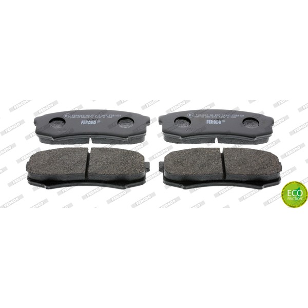 Слика на плочки FERODO PREMIER ECO FRICTION FDB1021 за Toyota Land Cruiser (J7) 3.5 D 4x4 (PZJ75, PZJ70) - 116 коњи дизел