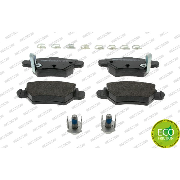 Слика на плочки FERODO PREMIER ECO FRICTION FDB1294 за Opel Astra G Box 1.6 - 84 коњи бензин