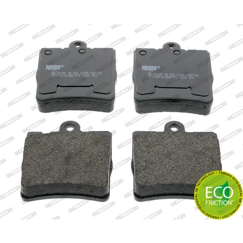 Слика на плочки FERODO PREMIER ECO FRICTION FDB1322 за Mercedes CLK (c209) 270 CDI (209.316) - 170 коњи дизел