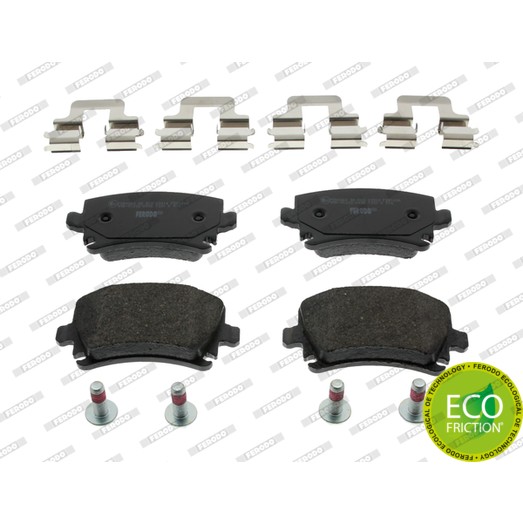 Слика на плочки FERODO PREMIER ECO FRICTION FDB1636 за VW Caddy 3 Box 1.9 TDI 4motion - 105 коњи дизел