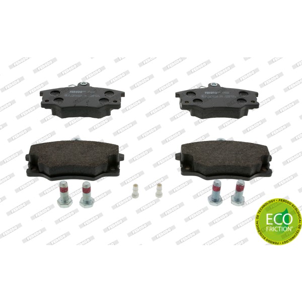 Слика на плочки FERODO PREMIER ECO FRICTION FDB370 за Lancia Delta 2 (836) 1.9 TD (836AM, 836AN) - 90 коњи дизел