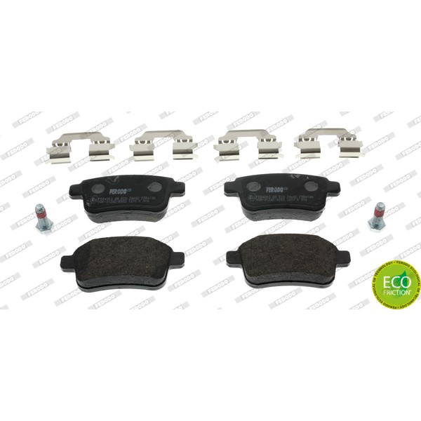 Слика на плочки FERODO PREMIER ECO FRICTION FDB4186 за Renault Kangoo Be Bop (KW0-1) 1.5 dCi - 110 коњи дизел