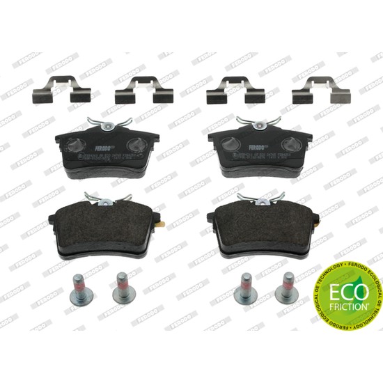 Слика на плочки FERODO PREMIER ECO FRICTION FDB4250 за Peugeot Partner Platform 1.6 HDi - 90 коњи дизел