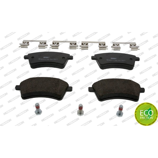 Слика на плочки FERODO PREMIER ECO FRICTION FDB4256 за Renault Kangoo (KW0-1) 1.2 TCe 115 - 115 коњи бензин