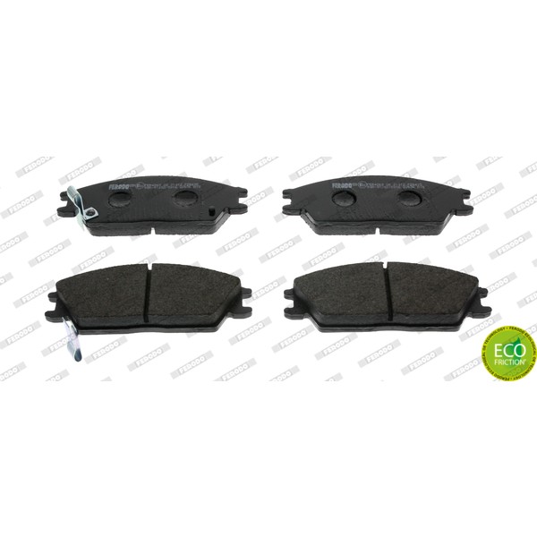 Слика на плочки FERODO PREMIER ECO FRICTION FDB435 за Hyundai Excel (X-2) 1.3 - 67 коњи бензин