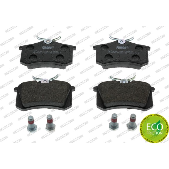 Слика на плочки FERODO PREMIER ECO FRICTION FDB541 за Renault Megane Scenic (JA01) 1.9 dT (JA0K, JA0Y) - 90 коњи дизел