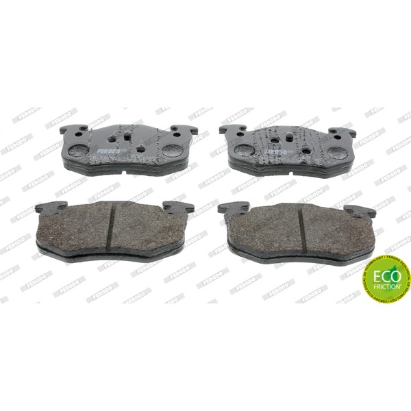 Слика на плочки FERODO PREMIER ECO FRICTION FDB558 за Renault Megane 1 (BA0-1) 1.9 dTi (BA1U) - 80 коњи дизел