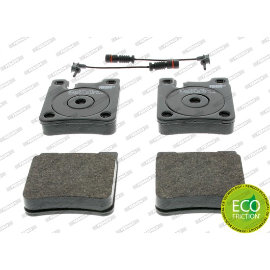 Слика на плочки FERODO PREMIER ECO FRICTION FDB799 за Mercedes CLK Convertible (a209) CLK 500 (209.475) - 306 коњи бензин