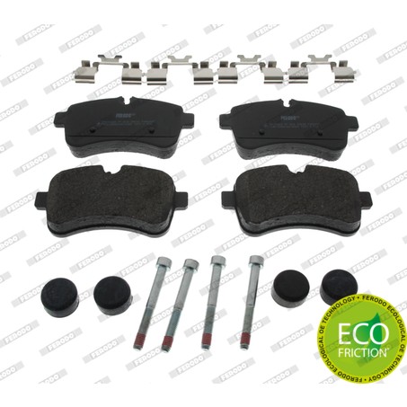 Слика на плочки FERODO PREMIER ECO FRICTION FVR4037 за камион Iveco Daily 2006 Platform 50C14 G, 50C14 G/P, 50C14 GD, 50C14 GD/P - 136 коњи компресиран природен газ (метан)